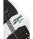 Ronix Atlantik Flyweight Wakesurf Board [White/Black Swell] 6