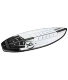 Ronix Wave King XL Flyweight Skim Wakesurf Board 5'4 [Arctic White/Black] 4