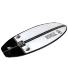 Ronix Wave King XL Flyweight Skim Wakesurf Board 5'4 [Arctic White/Black] 5