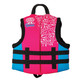 Ronix August Girl's (Sky Blue/Pink/White) Child CGA Life Jacket 30-50LBS