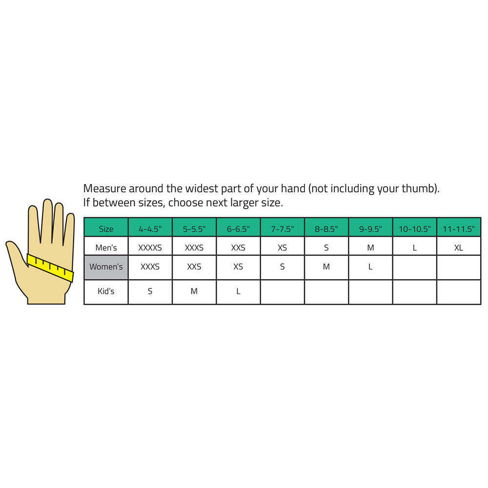Connelly Water Ski Glove Size Chart
