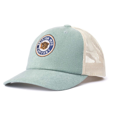 Brixton Grade Mesh Hat Cap Silver キャップ Brixton Grade Mesh Trucker Cap, Silver, One Size at Amazon