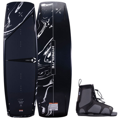 Photo of Hyperlite Cryptic Jr Wakeboard Package w/ Remix Bindings 2023 by Hyperlite