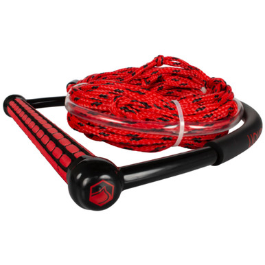 Photo of Liquid Force TR9 Wakeboard Rope and Handle Combo [Red] by Liquid Force