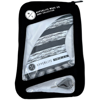 Photo of Hyperlite 4.6 Carbon Twin Fin Set w/Key by Hyperlite