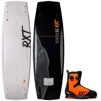 Photo of Ronix RXT Wakeboard Package w/ RXT BOA Bindings (Electro Orange) 2023 by Ronix
