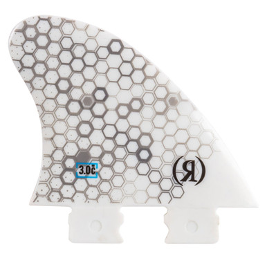 Photo of Ronix 3.0 in. Fiberglass Button - Blueprint - Center Surf Fin - White by Ronix