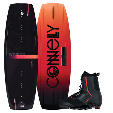 Photo of Connelly Reverb Wakeboard Package w/ Faction Bindings 2025 by Connelly