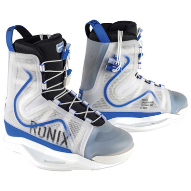 Photo of Ronix RXT Intuition Wakeboard Bindings 2026 [Translucent Blue] by Ronix