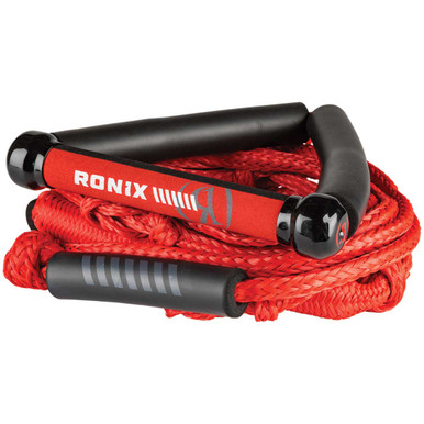 Photo of Ronix Bungee Wakesurf Rope & Handle Combo 10in. [Crimson Red] by Ronix