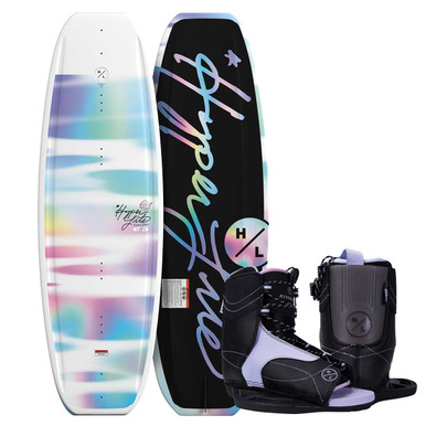 Photo of Hyperlite 119 Divine Jr Wakeboard Package w/ Jinx Bindings 2026 by Hyperlite