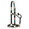 WEAVER Weaver Nylon Chevron Adjustable Chin & Throat Snap Horse Halter 