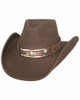 Bullhide Hats Unisex Chocolate Get Along Wool Felt Cowboy Hat