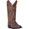 Dan Post Women's Tan Alexy Broad Square Toe Western Boot