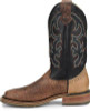 Double H Men's Black Grissom Western Roper Work Boot