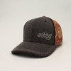 Ariat Brown Western Floral Logo Trucker Hat Cap 