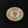 Nocona Cactus Western belt Buckle