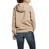 Ariat Women's Rebar Oatmeal Skillset 1/2 Zip Fleece Hoodie 