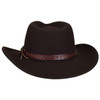 Bailey Wind River Firehole Crushable Brown Western hat