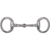 Toklat Stainless Steel Eggbutt Slow Twist Snaffle Bit