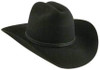 Bailey Wichita 2X Black Felt Cattleman Western Cowboy Hat 