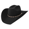 Resistol Unisex Black Amarillo Sky 4X Wool Felt Cowboy Hat