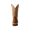 Twisted X Women's Oiled Saddle & Dark Brown 11" Western Work Boot