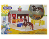 Breyer Red Stablemates Stable Set With Two Horses