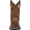 DAN POST Dan Post Kid's Amarillo Brown Square Toe Western Cowboy Leather Boot 