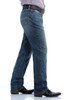 Cinch Men's Medium Stone Wash Silver Label Slim Fit Performance Cotton Jean