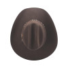 BULLHIDE Bullhide Unisex Chocolate Gholson 4X Wool Felt Western Cowboy Hat 