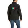 Ariat Men's Team Logo Mexico Black Softshell Jacket AriatTEK