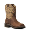 Ariat 10035861 Women's Fatbaby Fay Distressed Leopard Western Boot