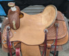 HR Saddles Association Roper Roughout 16" All Around Ranch Saddle FQHB