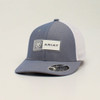 Ariat Light Blue Logo Trucker Hat FlexFit Cap 