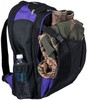 TOUGH 1 Tough 1 Men's Zipper Closure Backpack 