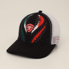 Ariat Mexican Flag Black FlexFit Western Ball Cap 