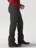 WRANGLER Wrangler Men's Heather Black Wrancher Dress Polyester Jean 