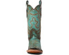 Corral Women's Distressed Turquoise Square Toe Western Cowgirl Boots 