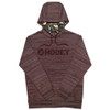 Hooey Kids Youth Burgundy Lockup Pullover Hoodie 