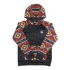 Hooey Kids Youth Aztec Red Charcoal Summit Pullover Hoodie 