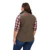 Ariat Women's New Team Softshell Vest Banyan Bark Brown 10041274