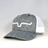Kimes Ranch Weekly Trucker Hat Grey Snapback Cap 