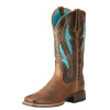 ARIAT Ariat Women's Distressed & Silly Brown VentTEK Ultra Western Boot 