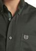 Panhandle Boy's Youth Solid Long Sleeve Button Western Shirt