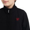 Ariat Youth's Mex Black New Team Softshell Brand Jacket