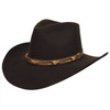 Bailey Navarro Sudan Brown 2X Felt Western Cowboy Hat