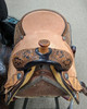 SCOTT THOMAS SADDLES Scott Thomas 16" Ranch Cutter Antiqued Natural Leather Saddle 