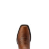 Ariat Men's Sport Boss Man Cognac Brown Western Cowboy Boot 10042399