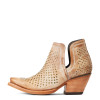 Ariat Women's Dixon Studs Tan Western Bootie 10038382 